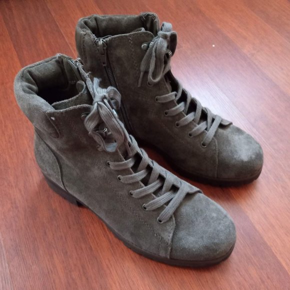 Crown Vintage Telinda Combat Boot - Picture 1 of 4